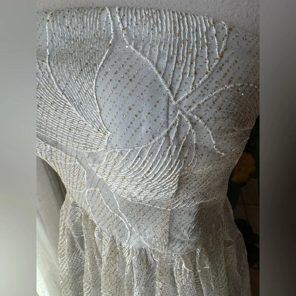 Dazzling‎ delight lulus bariano prom wedding bridesmaid dress strapless mint - Picture 3 of 7